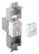 GOOBAY Keystone module RJ45 CAT 6A 90864, STP, 500 MHz, slim-line, ασημί 6 GOOBAY Keystone module RJ45 CAT 6A 90864, STP, 500 MHz, slim-line, ασημί 2