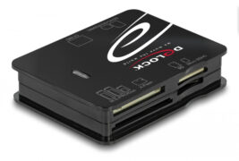 DELOCK card reader 91007 για Micro SD/SD/CF/MS/xD/M2, μαύρο 7 DELOCK card reader 91007 για Micro SD/SD/CF/MS/xD/M2, μαύρο 2