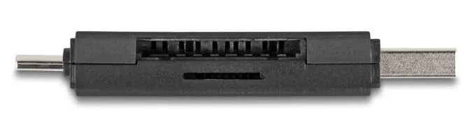 DELOCK card reader 91020 για SD & micro SD, USB/USB-C σύνδεση, 5Gbps, μαύρο 4