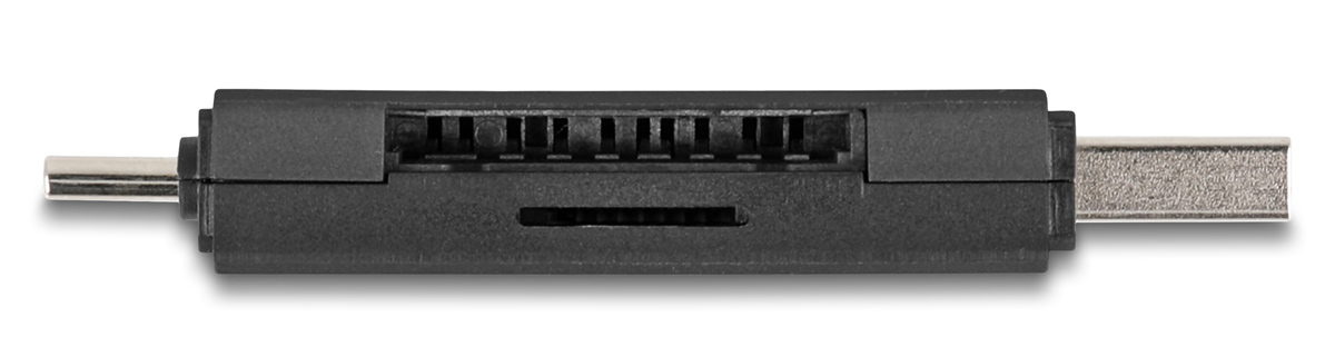 DELOCK card reader 91020 για SD & micro SD, USB/USB-C σύνδεση, 5Gbps, μαύρο 6 DELOCK card reader 91020 για SD & micro SD, USB/USB-C σύνδεση, 5Gbps, μαύρο - Image 4
