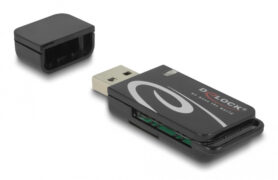 DELOCK card reader 91602 για SD & micro SD, USB, 480Mbps, μαύρο 6 DELOCK card reader 91602 για SD & micro SD, USB, 480Mbps, μαύρο 2