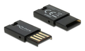 DELOCK USB card reader 91603 για κάρτες μνήμης micro SD, μαύρο 1 DELOCK USB card reader 91603 για κάρτες μνήμης micro SD, μαύρο