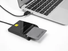 DELOCK card reader 91724 για smart card, USB σύνδεση, 480Mbps, μαύρο 2