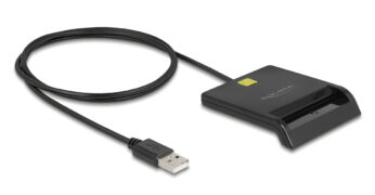 DELOCK card reader 91724 για smart card, USB σύνδεση, 480Mbps, μαύρο 1 DELOCK card reader 91724 για smart card, USB σύνδεση, 480Mbps, μαύρο