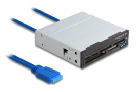 DELOCK USB 19-pin card reader 91759, CF/SD/micro SD/xD/MS/M2/USB, 5Gbps 1 DELOCK USB 19-pin card reader 91759, CF/SD/micro SD/xD/MS/M2/USB, 5Gbps