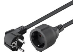 GOOBAY μπαλαντέζα προέκταση ρεύματος 93094, schuko, 3x 1.5mm², 5m, μαύρη 1