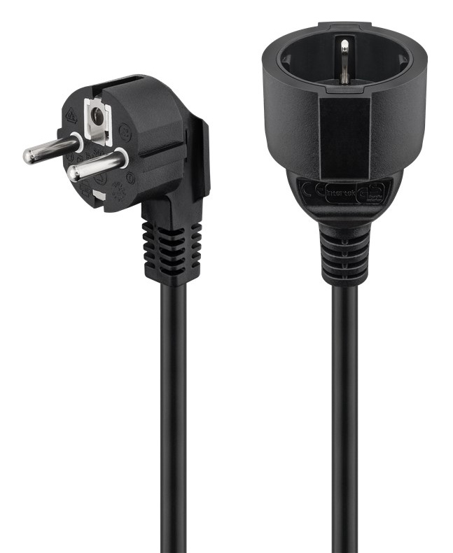 GOOBAY μπαλαντέζα προέκταση ρεύματος 93094, schuko, 3x 1.5mm², 5m, μαύρη 8 GOOBAY μπαλαντέζα προέκταση ρεύματος 93094, schuko, 3x 1.5mm², 5m, μαύρη - Image 6