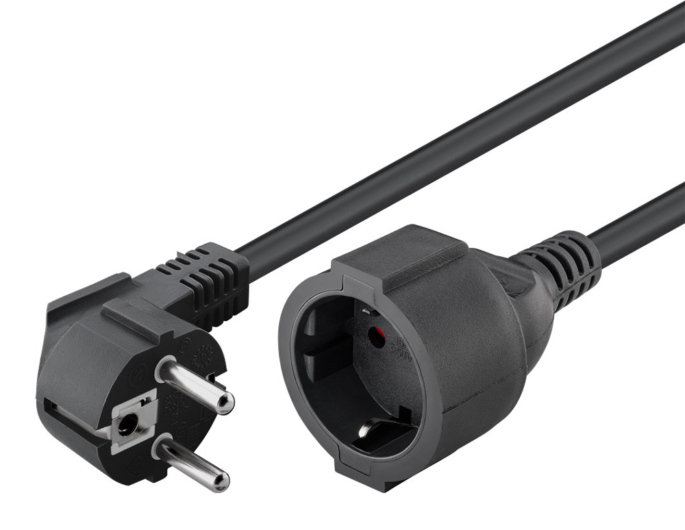 GOOBAY μπαλαντέζα προέκταση ρεύματος 93094, schuko, 3x 1.5mm², 5m, μαύρη 3 GOOBAY μπαλαντέζα προέκταση ρεύματος 93094, schuko, 3x 1.5mm², 5m, μαύρη