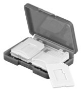 GOOBAY θήκη για κάρτες SD & micro SD 95349, 4 θέσεις, διάφανη-γκρι 1 GOOBAY θήκη για κάρτες SD & micro SD 95349, 4 θέσεις, διάφανη-γκρι