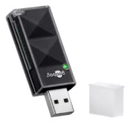 GOOBAY card reader 95682 για SD κάρτα μνήμης, 480 Mbps, μαύρο 2 GOOBAY card reader 95682 για SD κάρτα μνήμης, 480 Mbps, μαύρο 1