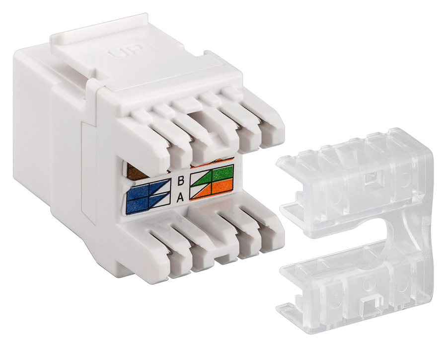 GOOBAY Keystone module RJ45 CAT 6 95740, UTP, 250MHz, λευκό 4 GOOBAY Keystone module RJ45 CAT 6 95740, UTP, 250MHz, λευκό - Image 2