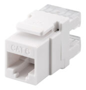 GOOBAY Keystone module RJ45 CAT 6 95740, UTP, 250MHz, λευκό 1 GOOBAY Keystone module RJ45 CAT 6 95740, UTP, 250MHz, λευκό