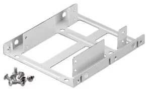 GOOBAY tray 3.5" για 2x 2.5" HDD/SSD 95875, μεταλλικό, ασημί 2 GOOBAY tray 3.5" για 2x 2.5" HDD/SSD 95875, μεταλλικό, ασημί 1