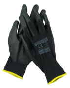 MOJE AUTO γάντια εργασίας 96-026, one size, μαύρο 1