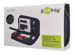 GOOBAY σετ εργαλείων δικτύου 97790 για καλώδια RJ11/RJ12/RJ45, 4 σε 1 6