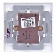 TESLA STROPKOV διακόπτης κομμυτατέρ Praktik A0264, διπλός, λευκός 2