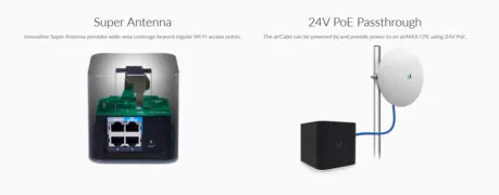 UBIQUITI Access Point airMAX Home Wi-Fi airCube ISP 3