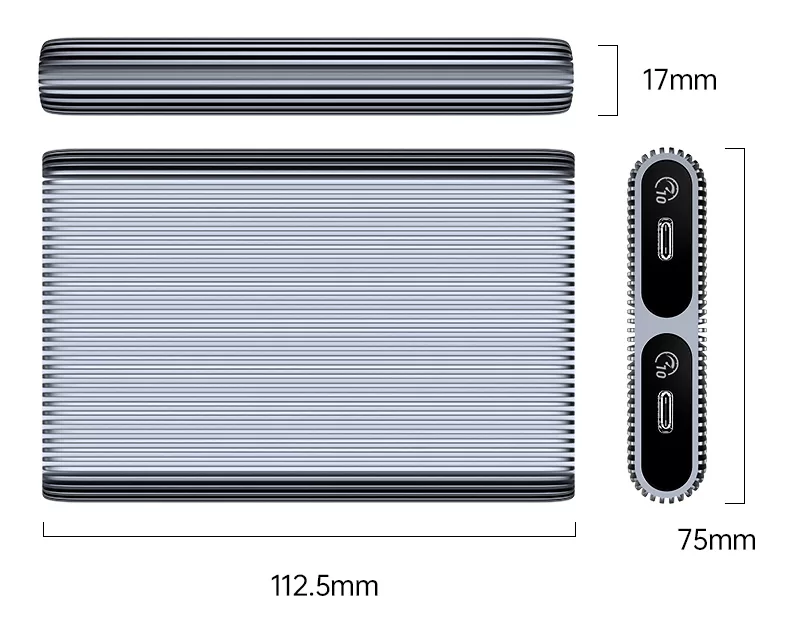 ORICO θήκη για 2x M.2 NVME SSD AM2C3-2N, 10Gbps, tool free, γκρι 5 ORICO θήκη για 2x M.2 NVME SSD AM2C3-2N, 10Gbps, tool free, γκρι - Image 3