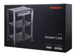 BRATECK ραφιέρα δαπέδου AMS-5L με ροδάκια, 3 ράφια, 50x33x63.5cm, έως 10kg, μαύρη 17 BRATECK ραφιέρα δαπέδου AMS-5L με ροδάκια, 3 ράφια, 50x33x63.5cm, έως 10kg, μαύρη 8