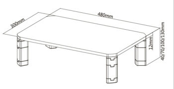 BRATECK επιτραπέζια βάση οθόνης/laptop AMS-6, 17-32", έως 20kg 12 BRATECK επιτραπέζια βάση οθόνης/laptop AMS-6, 17-32", έως 20kg 5