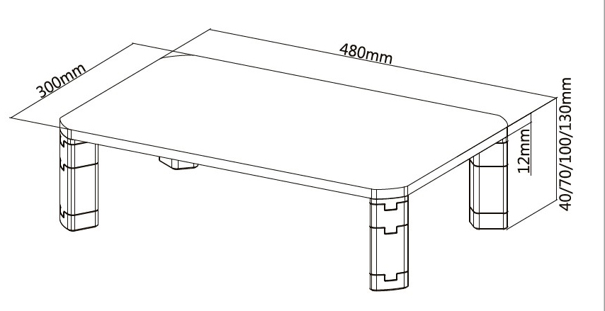 BRATECK επιτραπέζια βάση οθόνης/laptop AMS-6, 17-32", έως 20kg 7 BRATECK επιτραπέζια βάση οθόνης/laptop AMS-6, 17-32", έως 20kg - Image 5