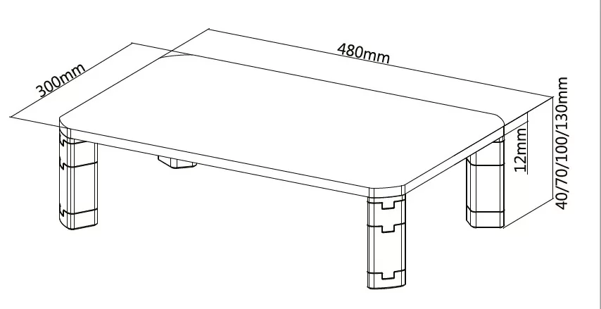BRATECK επιτραπέζια βάση οθόνης/laptop AMS-6, 17-32", έως 20kg 7 BRATECK επιτραπέζια βάση οθόνης/laptop AMS-6, 17-32", έως 20kg - Image 5