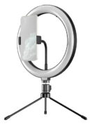 APEXEL φωτιστικό δαχτυλίδι LED APL-FL10JJ13Y με μίνι τρίποδα, Φ26cm 1