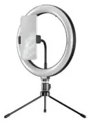 APEXEL φωτιστικό δαχτυλίδι LED APL-FL10JJ13Y με μίνι τρίποδα, Φ26cm 1