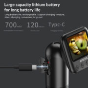 APEXEL ψηφιακό μικροσκόπιο APL-MS008, 400x-800x, LED, 720p/2MP 6