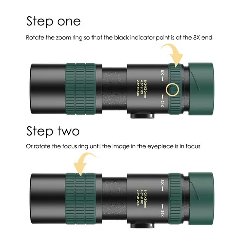 APEXEL μονοκυάλι APS-8-24X30, 8x-24x zoom, Φ 30mm, μαύρο 8 APEXEL μονοκυάλι APS-8-24X30, 8x-24x zoom, Φ 30mm, μαύρο - Image 6
