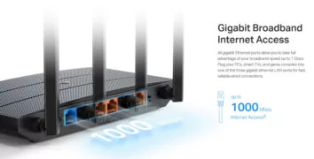 TP-LINK Router Archer AX12, WiFi 6, 1.5Gbps AX1500, Dual Band, Ver. 1.0 5