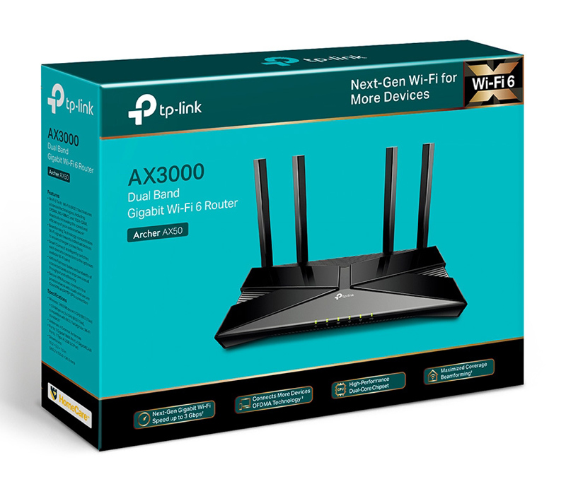 TP-LINK router Archer AX50, WiFi 6, 3000Mbps AX3000, Ver. 1.0 6 TP-LINK router Archer AX50, WiFi 6, 3000Mbps AX3000, Ver. 1.0 - Image 4