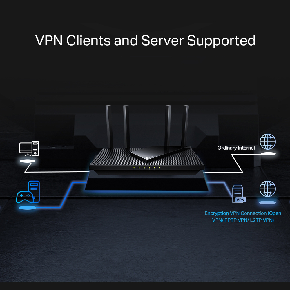 TP-LINK Router Archer AX55 Pro, WiFi 6, 3Gbps AX3000, Dual Band, V.1.0 7 TP-LINK Router Archer AX55 Pro, WiFi 6, 3Gbps AX3000, Dual Band, V.1.0 - Image 5