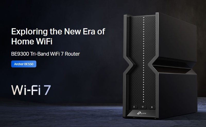TP-LINK router Archer BE550, WiFi 7, 9214Mbps BE9300, Tri-Band, Ver. 1.0 4 TP-LINK router Archer BE550, WiFi 7, 9214Mbps BE9300, Tri-Band, Ver. 1.0 - Image 2