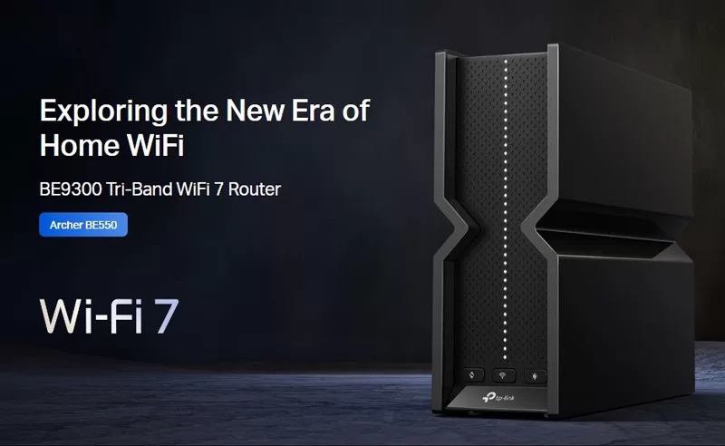 TP-LINK router Archer BE550, WiFi 7, 9214Mbps BE9300, Tri-Band, Ver. 1.0 4 TP-LINK router Archer BE550, WiFi 7, 9214Mbps BE9300, Tri-Band, Ver. 1.0 - Image 2