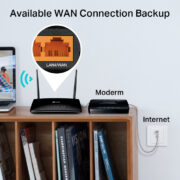 TP-LINK router Archer MR200, 4G LTE, Wi-Fi 750Mbps AC750, Ver. 5.2 9 TP-LINK router Archer MR200, 4G LTE, Wi-Fi 750Mbps AC750, Ver. 5.2 3