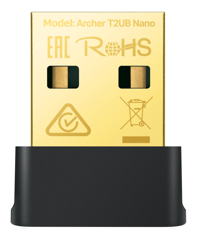 TP-LINK Nano Wi-Fi Bluetooth 4.2 USB Adapter Archer T2UB Nano, Ver. 1.0 3 TP-LINK Nano Wi-Fi Bluetooth 4.2 USB Adapter Archer T2UB Nano, Ver. 1.0