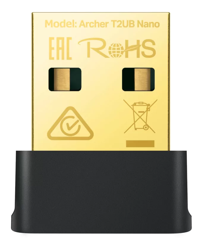TP-LINK Nano Wi-Fi Bluetooth 4.2 USB Adapter Archer T2UB Nano, Ver. 1.0 3 TP-LINK Nano Wi-Fi Bluetooth 4.2 USB Adapter Archer T2UB Nano, Ver. 1.0