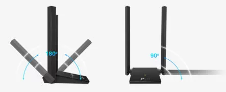 TP-LINK ασύρματος USB αντάπτορας δικτύου Archer T4U Plus, 1300Mbps, V.1 5