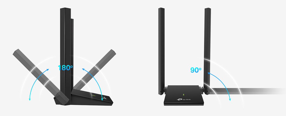 TP-LINK ασύρματος USB αντάπτορας δικτύου Archer T4U Plus, 1300Mbps, V.1 7 TP-LINK ασύρματος USB αντάπτορας δικτύου Archer T4U Plus, 1300Mbps, V.1 - Image 5