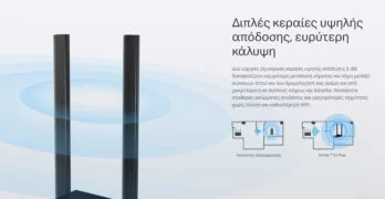 TP-LINK ασύρματος USB αντάπτορας δικτύου Archer T4U Plus, 1300Mbps, V.1 6