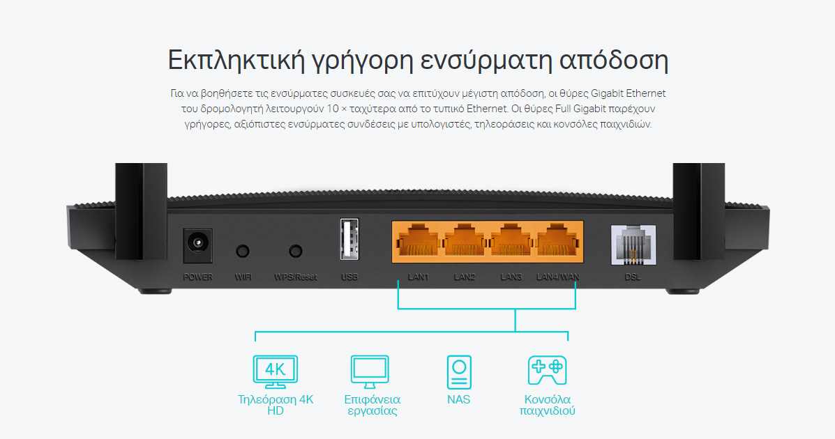 TP-LINK Modem/Router Archer VR400, VDSL/ADSL, 1200Mbps AC1200, Ver. 3.0 11 TP-LINK Modem/Router Archer VR400, VDSL/ADSL, 1200Mbps AC1200, Ver. 3.0 - Image 9
