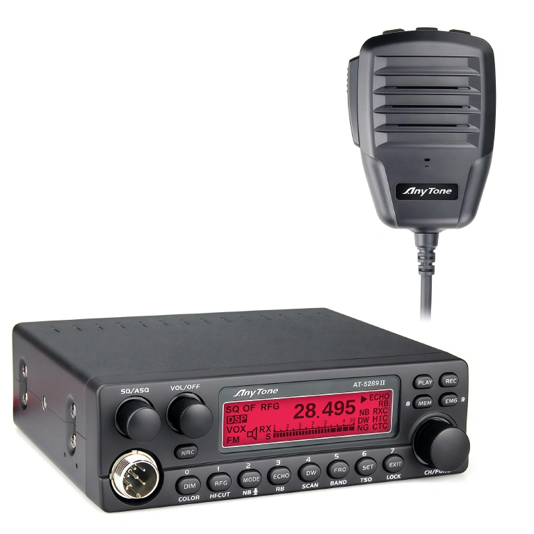 Anytone AT-5289 II – Mobile Πομποδέκτης 10m AM/FM 60W με Ψηφιακή Μείωση Θορύβου NRC 4 Anytone AT-5289 II – Mobile Πομποδέκτης 10m AM/FM 60W με Ψηφιακή Μείωση Θορύβου NRC - Image 2