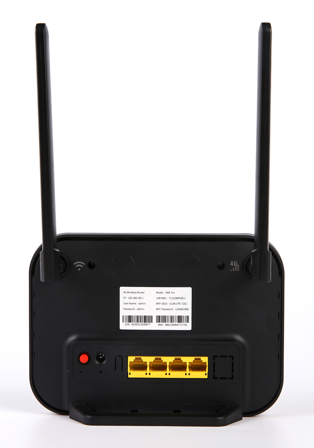 OLAX router AX8 Pro, 4G LTE, WiFi 300Mbps, 5000mAh 4 OLAX router AX8 Pro, 4G LTE, WiFi 300Mbps, 5000mAh - Image 2
