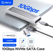 ORICO θήκη για M.2 NVME/NGFF SSD AXM2S-G2, 10Gbps, tool free, γκρι 8 ORICO θήκη για M.2 NVME/NGFF SSD AXM2S-G2, 10Gbps, tool free, γκρι 2
