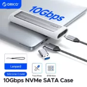 ORICO θήκη για M.2 NVME/NGFF SSD AXM2S-G2, 10Gbps, tool free, γκρι 2