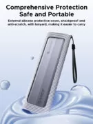ORICO θήκη για M.2 NVME/NGFF SSD AXM2S-G2, 10Gbps, tool free, γκρι 3