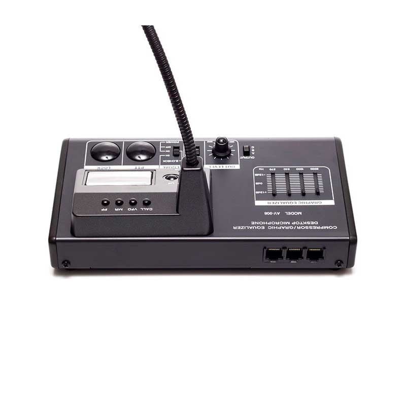 Avair AV-908 – Επιτραπέζιο Μικρόφωνο HF/VHF/UHF με Graphic Equalizer & Compressor 5 Avair AV-908 – Επιτραπέζιο Μικρόφωνο HF/VHF/UHF με Graphic Equalizer & Compressor - Image 4