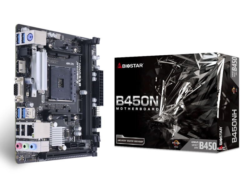 BIOSTAR μητρική B450NH, 2x DDR4, AM4, MiniITX, GbE LAN, Ver. 6.0 6 BIOSTAR μητρική B450NH, 2x DDR4, AM4, MiniITX, GbE LAN, Ver. 6.0 - Image 4