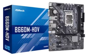 ASROCK μητρική B660M-HDV, 2x DDR4, s1700, USB 3.2 Gen1, mATX 3